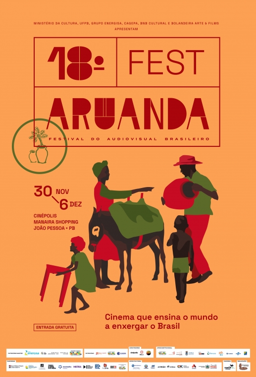 Identidade Visual - Cartaz 18º Fest Aruanda 2023